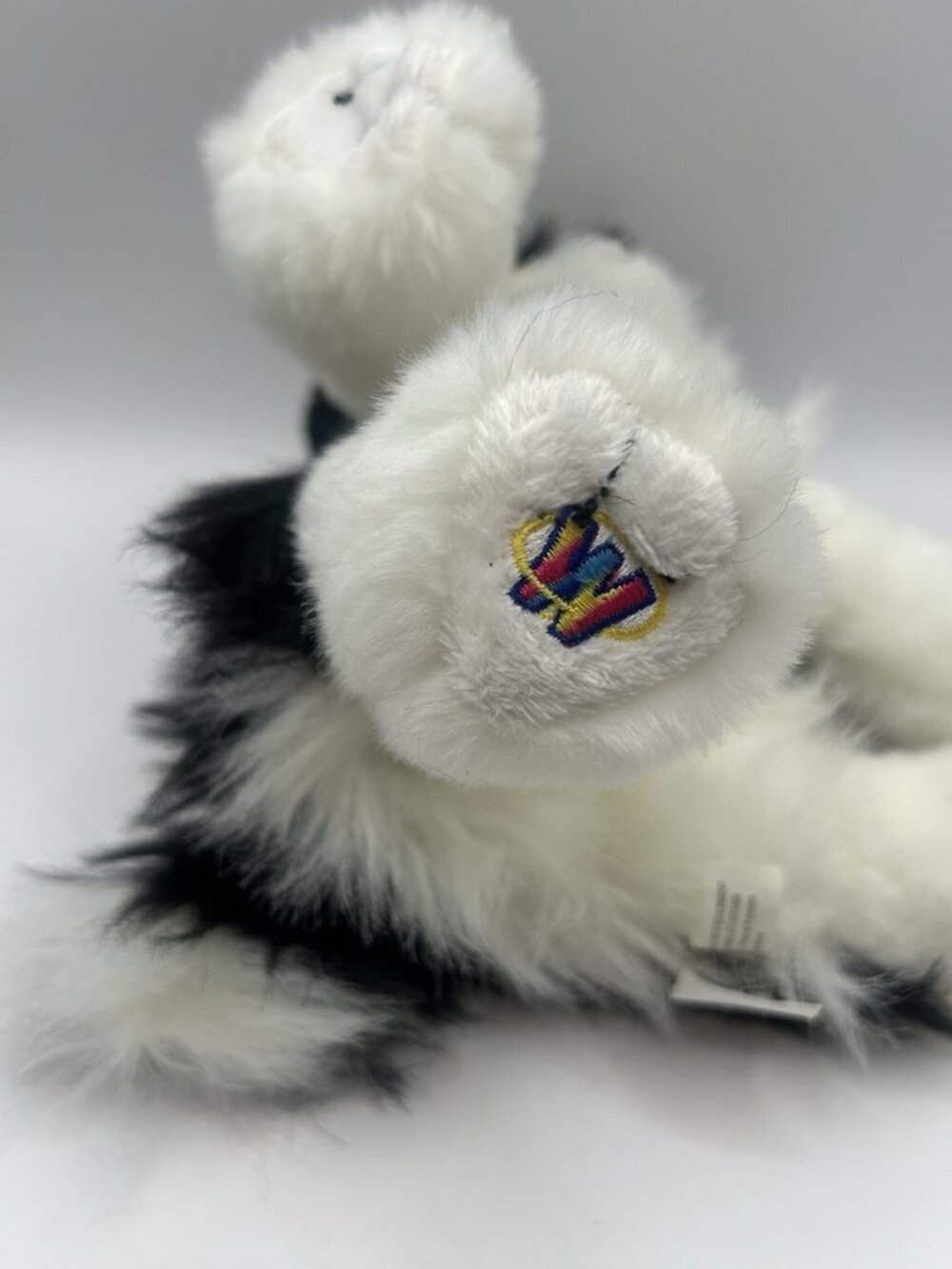 Ganz Webkinz Border Collie Plush Dog Black White HM413 NO CODE - Rare!! - Picture 2 of 16